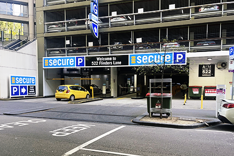 522 Flinders Lane, Melbourne Car Park