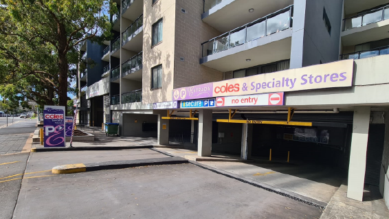 Entrada Parramatta Car Park