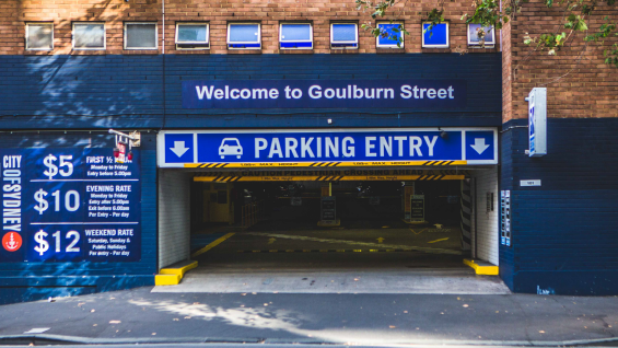 Goulburn Street, Sydney Car Park | Secure Parking
