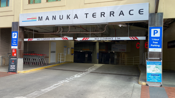 Manuka Terrace Griffith Car Park