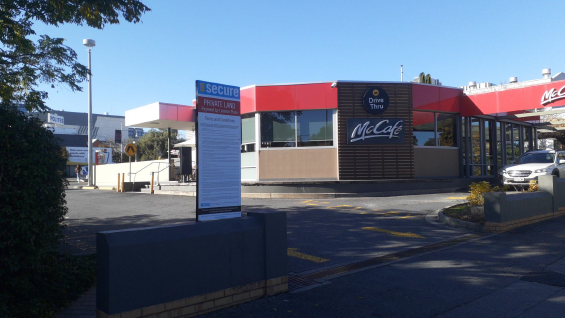 McDonalds CBD Adelaide Car Park