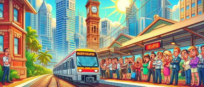 Brisbane train delays