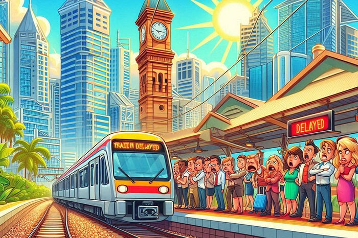 Brisbane train delays