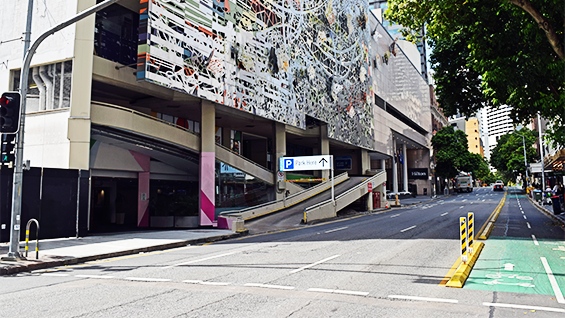 ENT-Lane 1-Elizabeth Street up ramp
